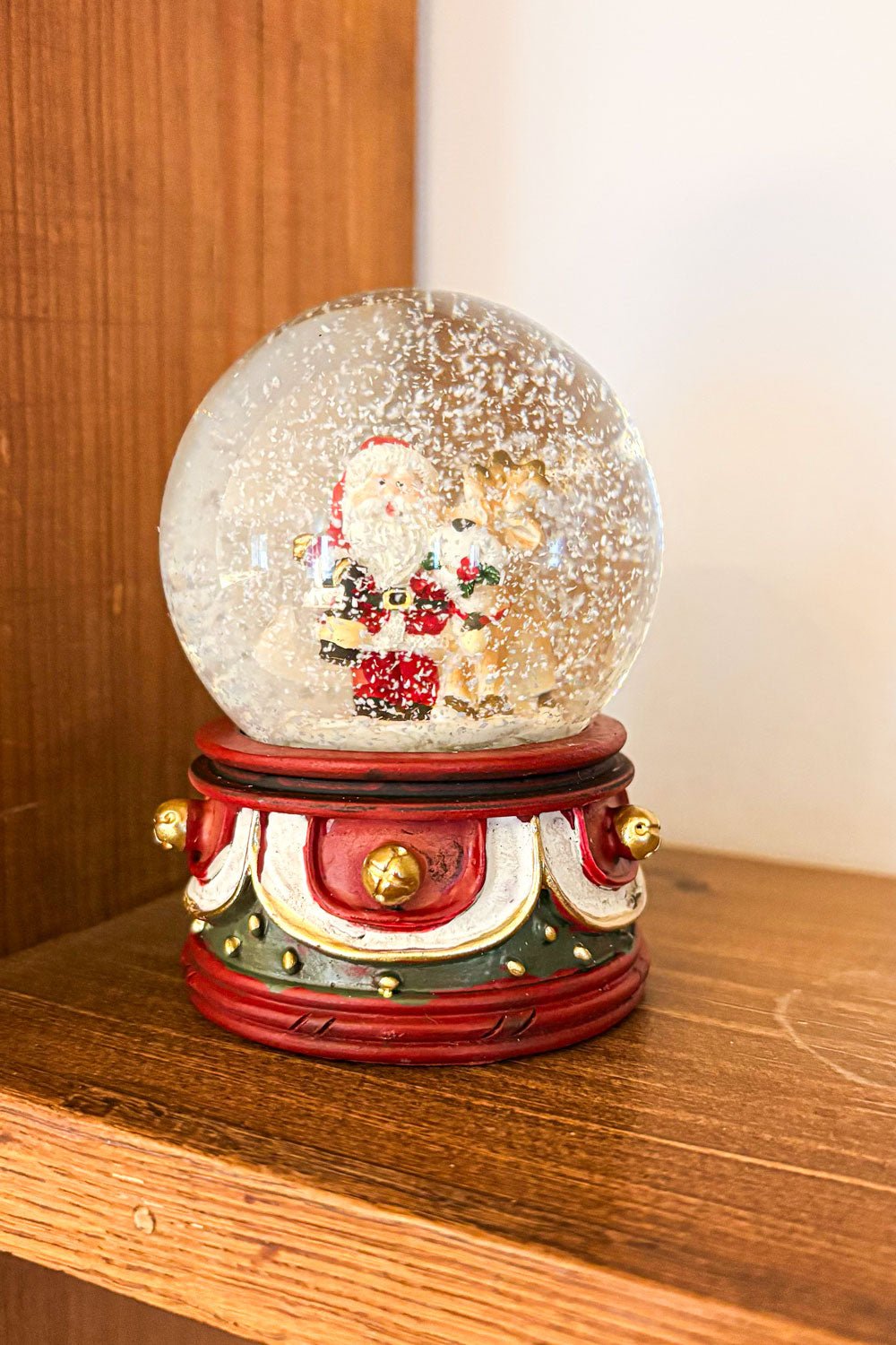 Bola De Nieve Papá Noel Mediana Cristina Oria 