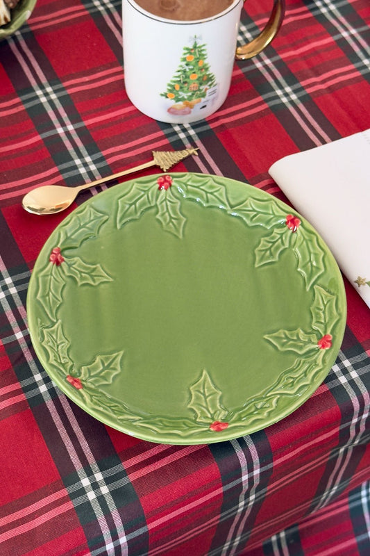 Plato De Postre Diseño Acebo Cristina Oria