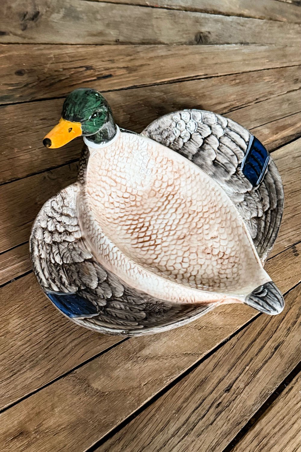 Detalles Bandeja Cóncava Con Diseño De Pato Cristina Oria