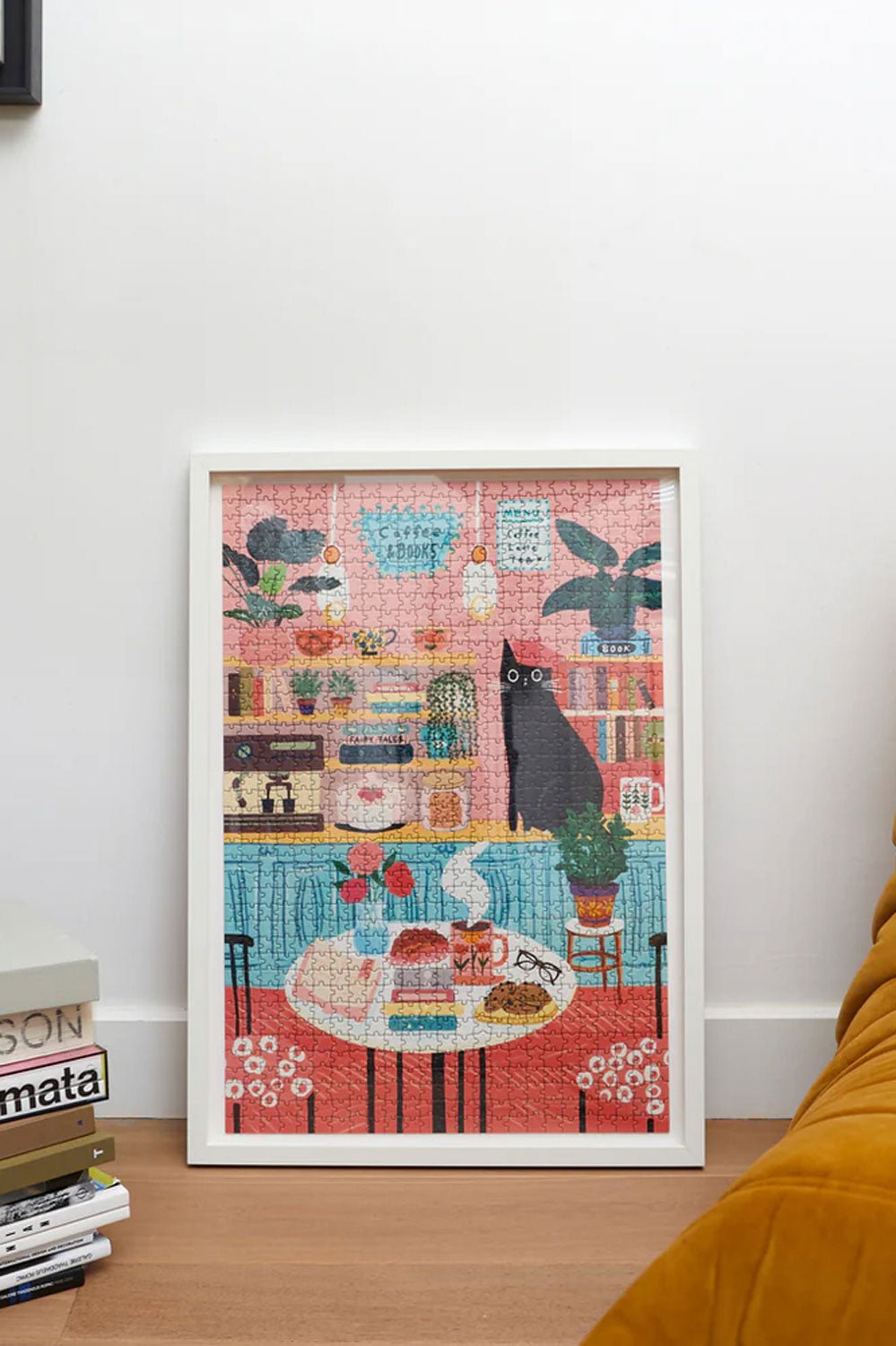 Puzle Gato Cafetería Cristina Oria 