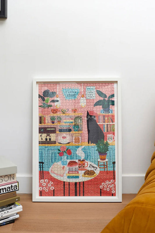 Puzle Gato Cafetería Cristina Oria 