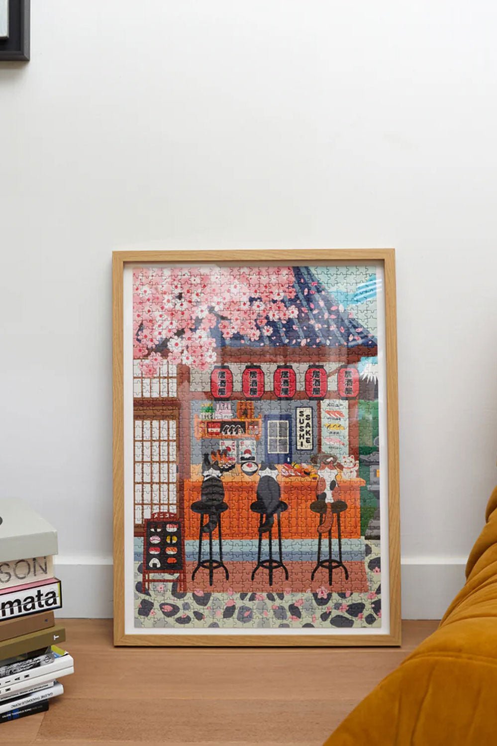 Puzle Gatos Sushi Cristina Oria 