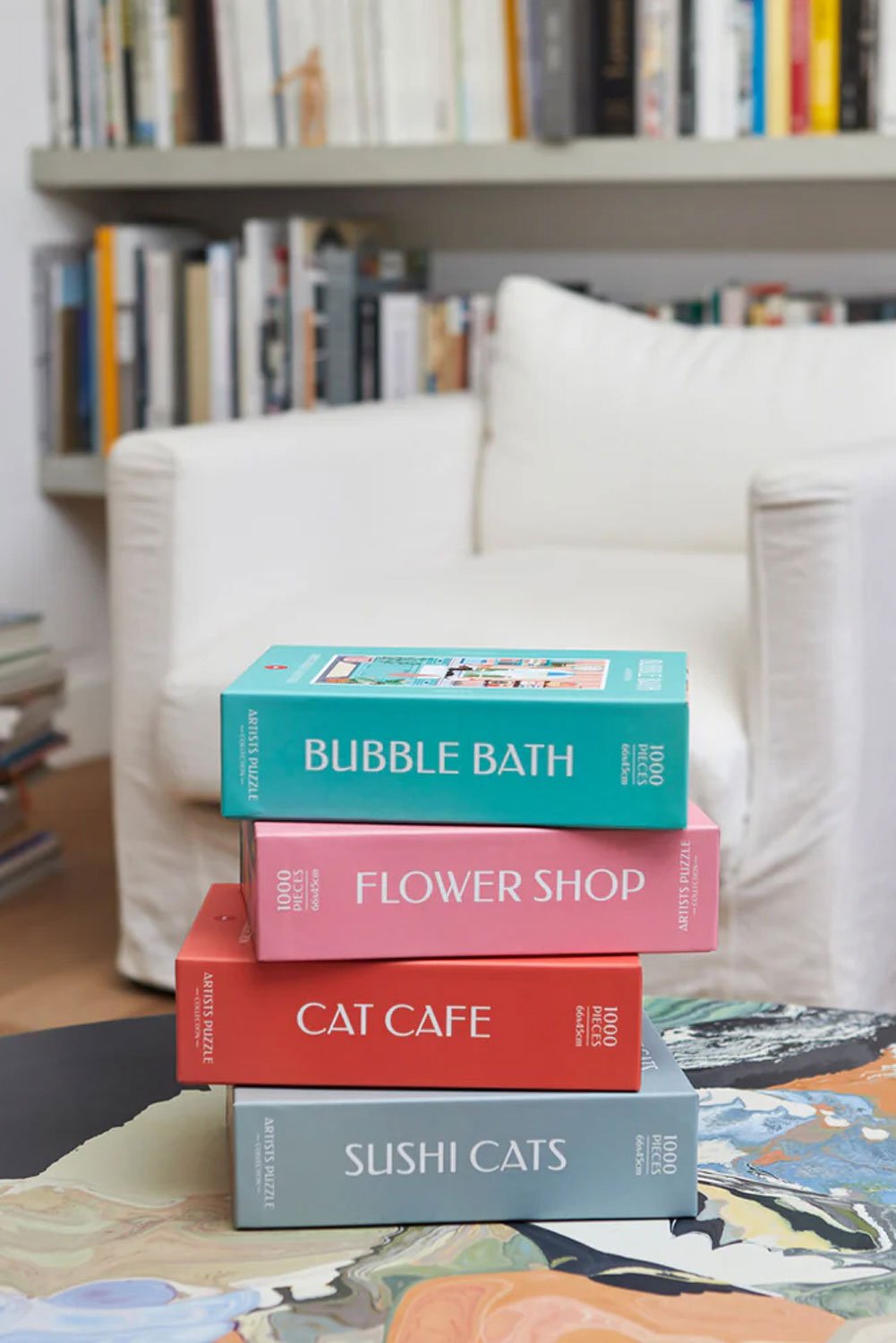 Detalle Puzle Baño De Burbujas Cristina Oria 