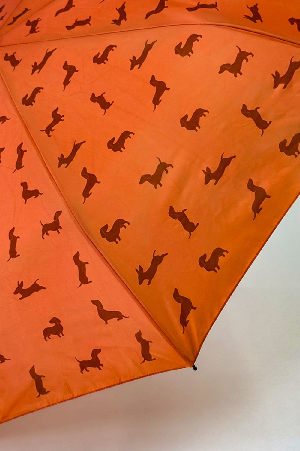 Detalle Diseño Paraguas Teckel Marrón Cristina Oria 