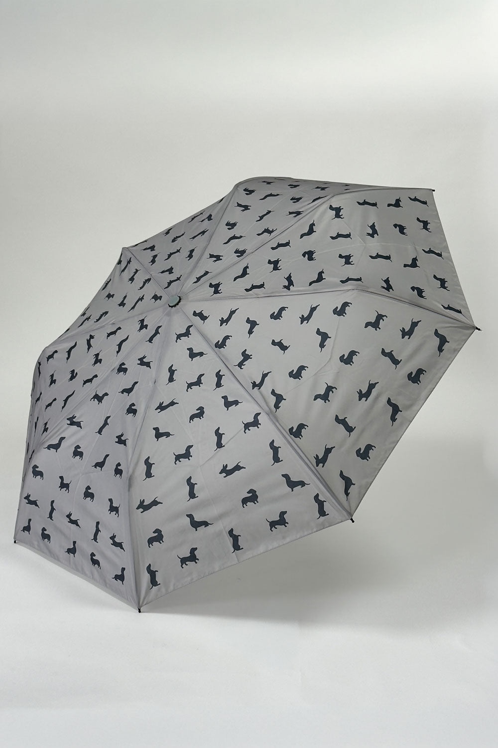 Detalle Abierto Paraguas Teckel Gris Cristina Oria 