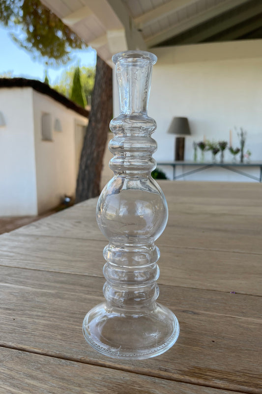 Vase En Verre Avec Petit Design Florence Transparent