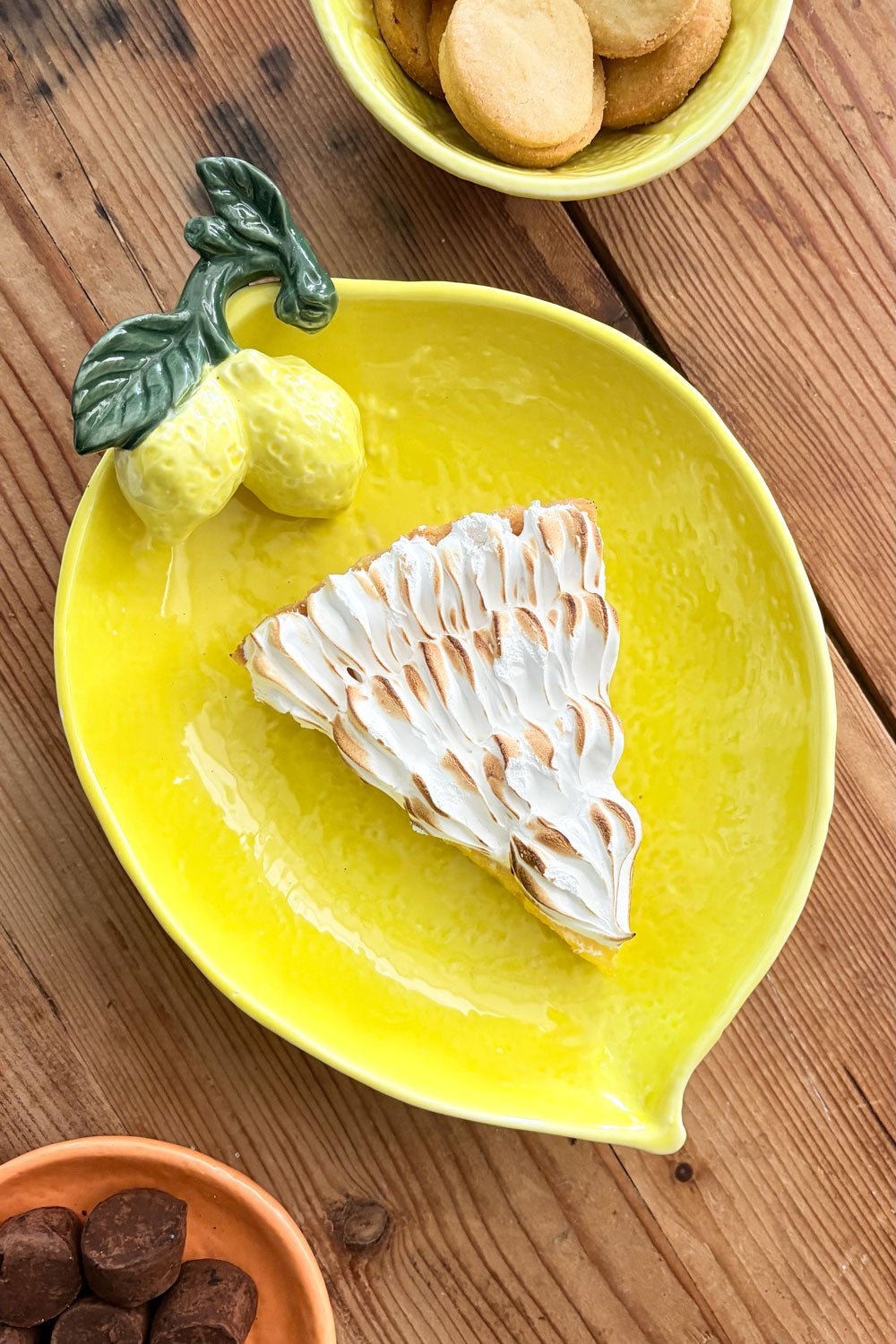 Tarta Plato Diseño Limón Grande Cristina Oria