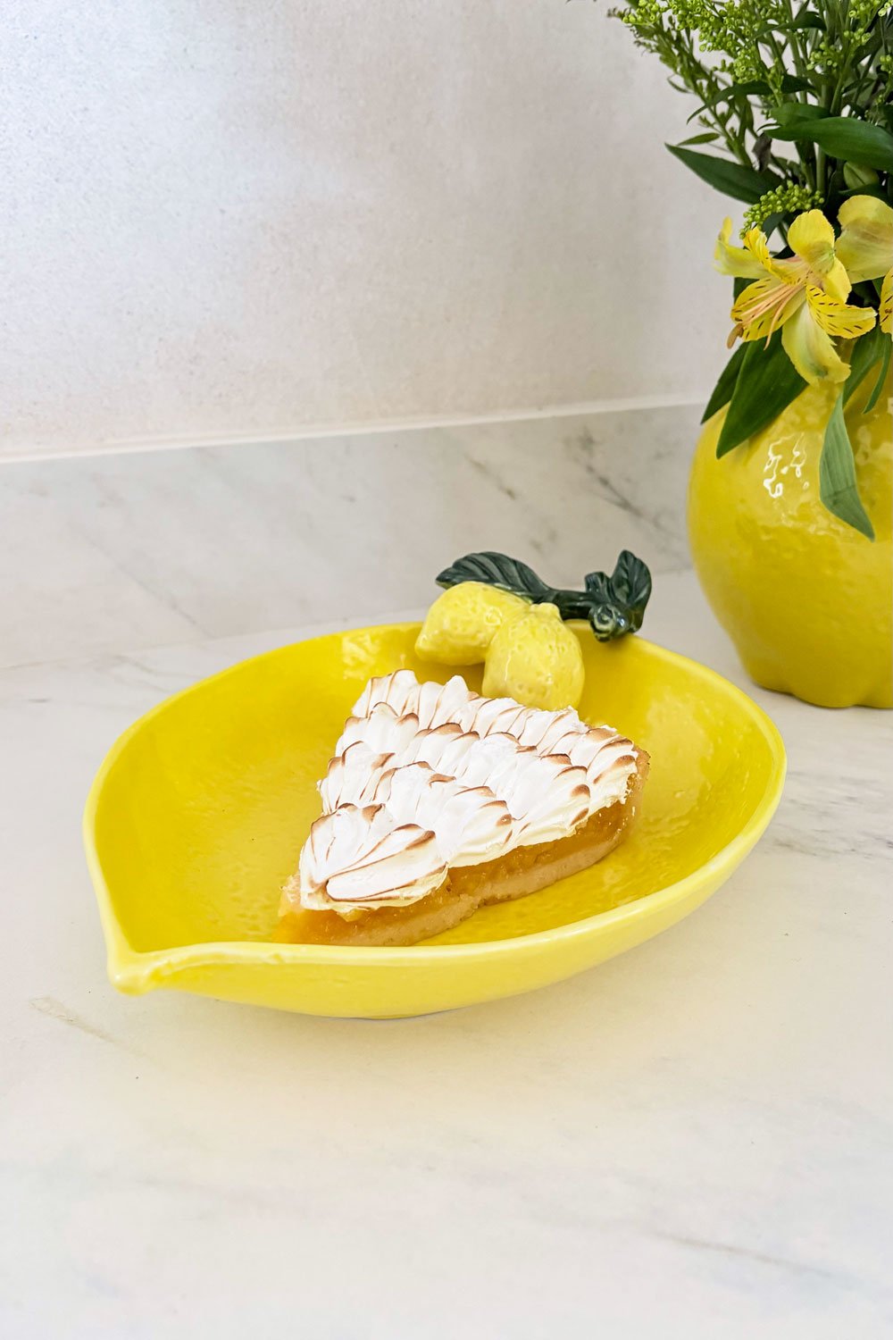 Plato Diseño Limón Grande Cristina Oria