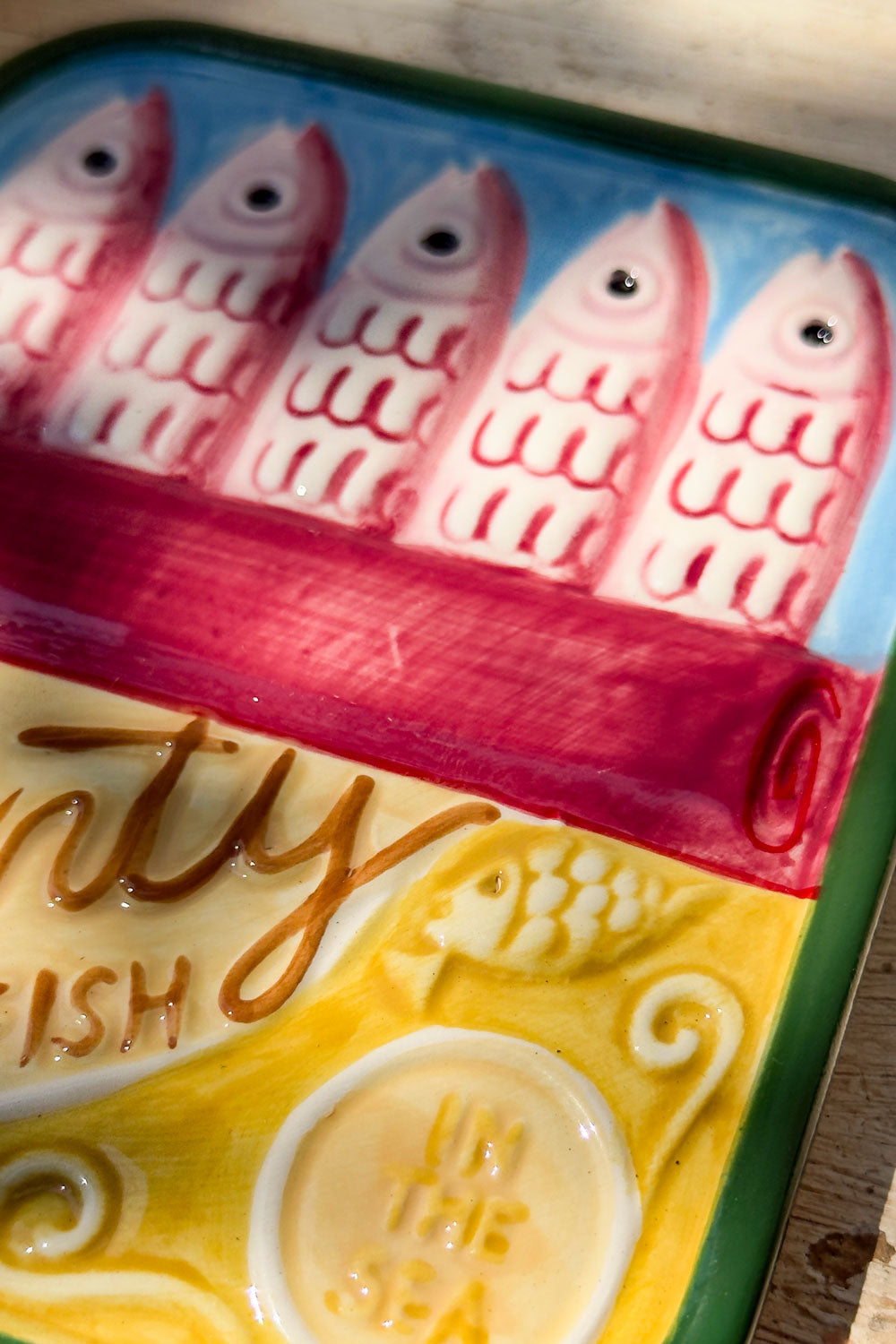Rosa Detalles Recipiente Con Tapa Diseño Lata De Sardinas Cristina Oria
