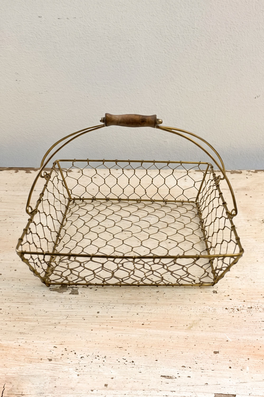 Cesto de compras dourado 30 x 30 CO
