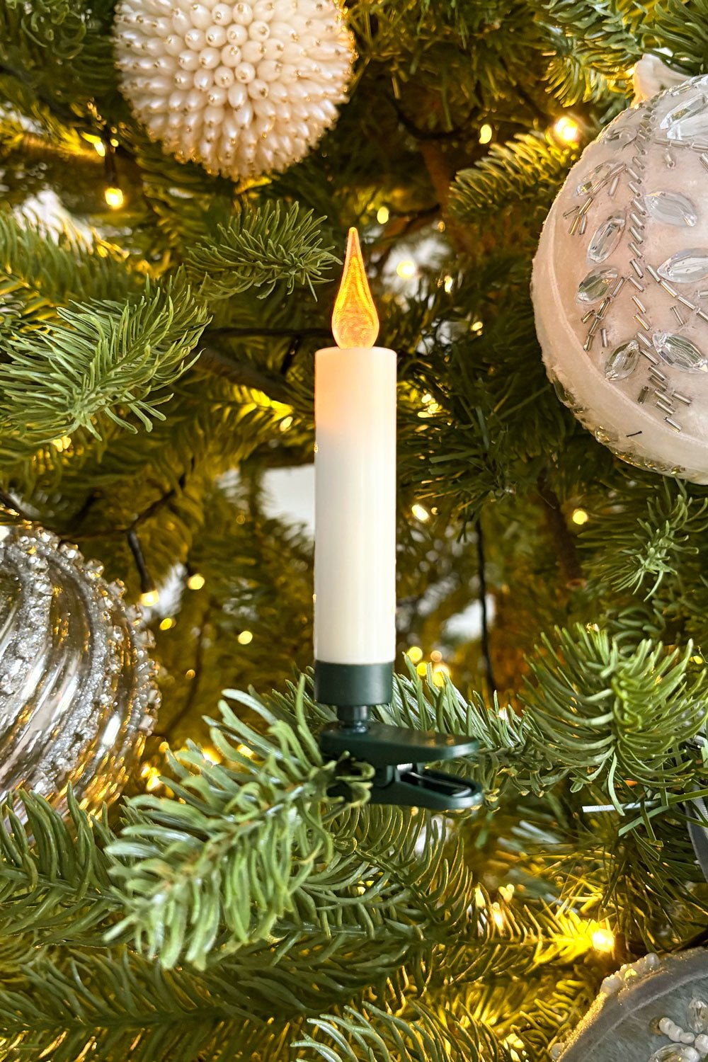 Detalle Pinza Diez Velas LED Multiusos Cristina Oria 