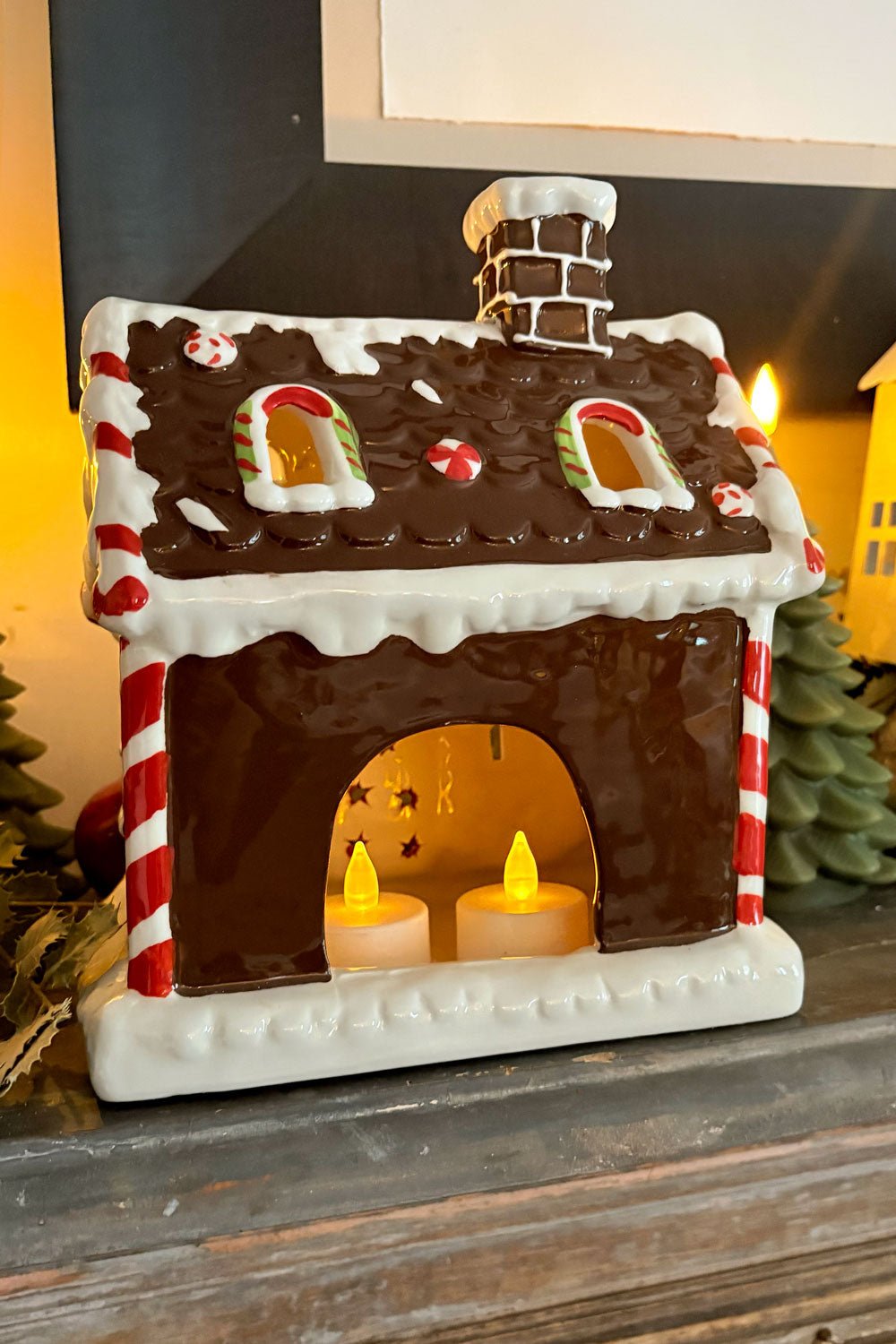 Detalle Casa Jengibre De Cerámica Mediana Cristina Oria 