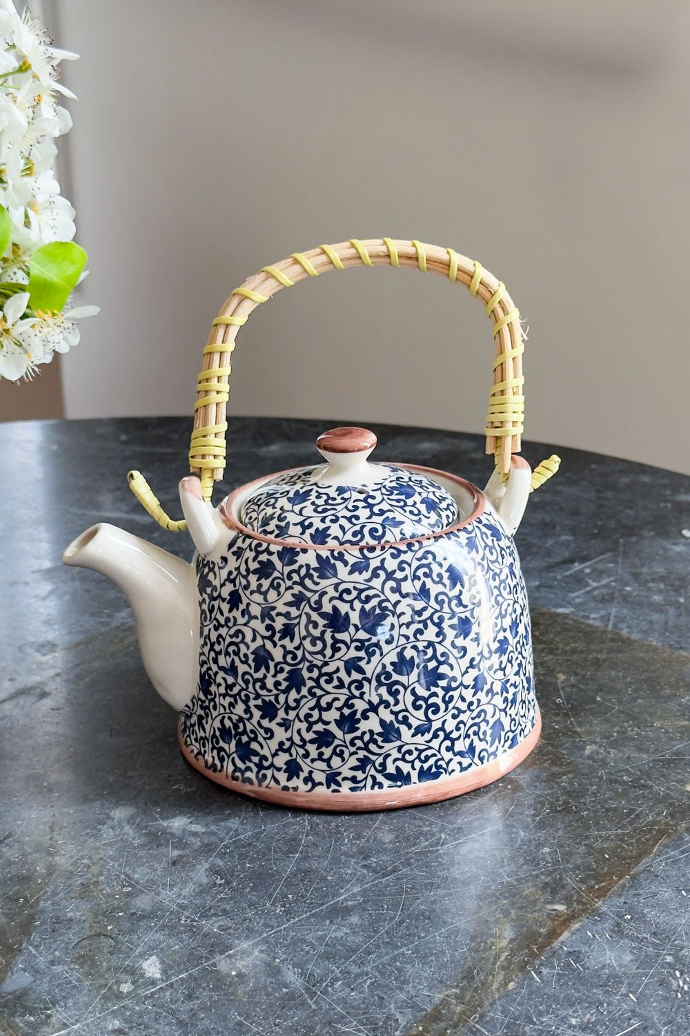 Mesa Tetera De Porcelana Modelo Arita Cristina Oria