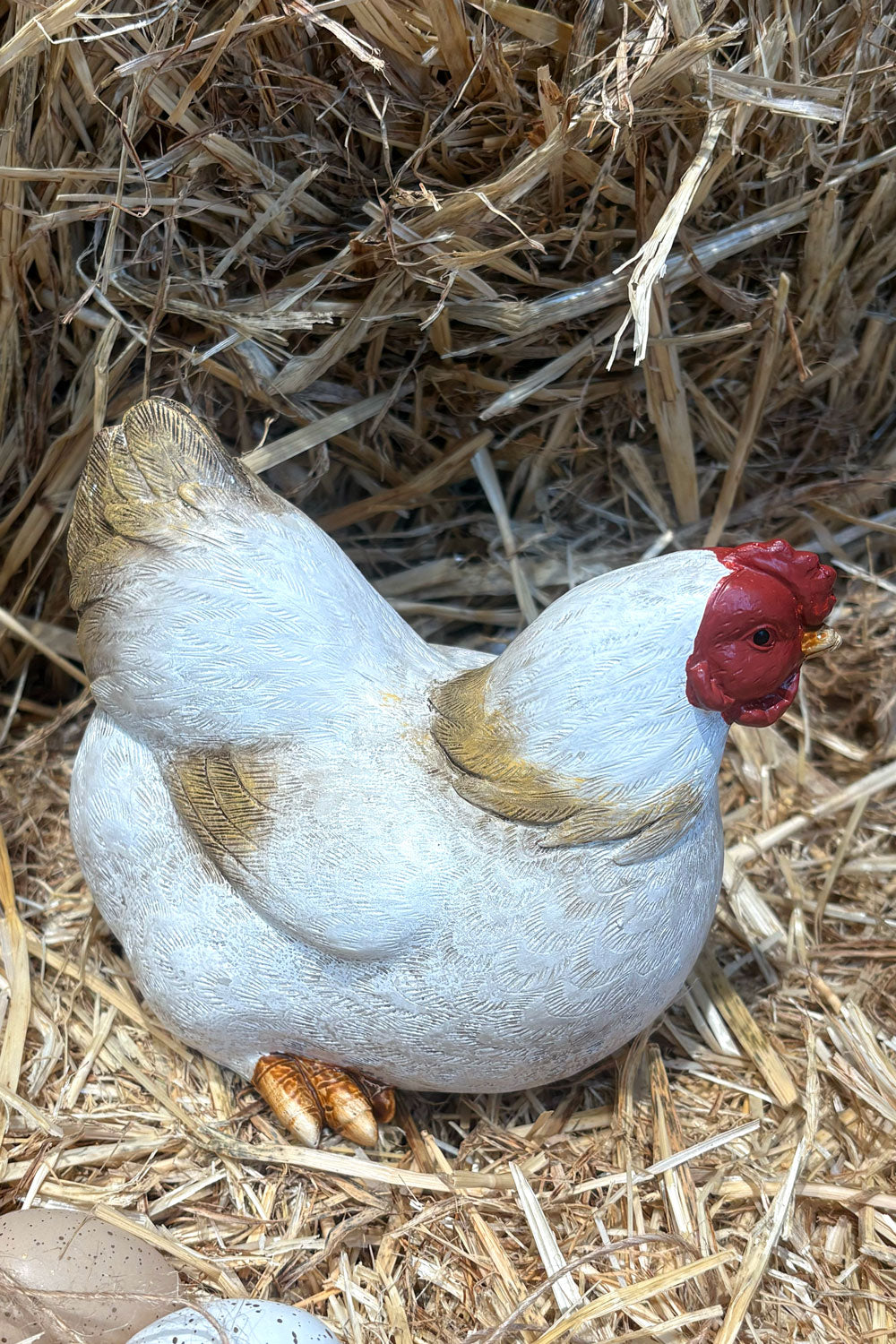 De Lado Figura Decorativa Gallinas Campestres Cristina Oria