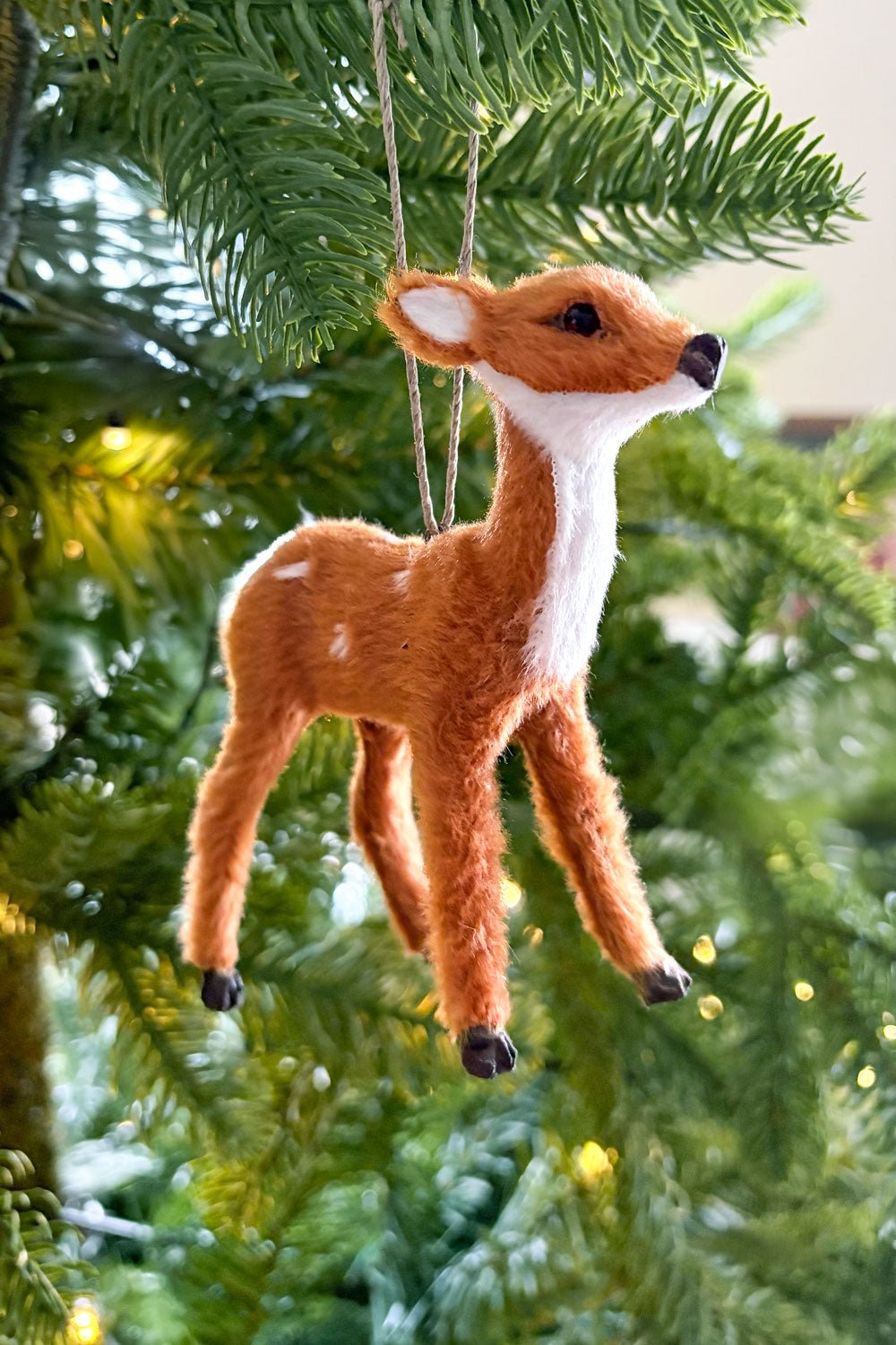 Adorno Con Diseño De Ciervo Marrón Cristina Oria 