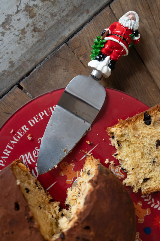 Pala De Tarta Con Diseño De Papá Noel Cristina Oria 