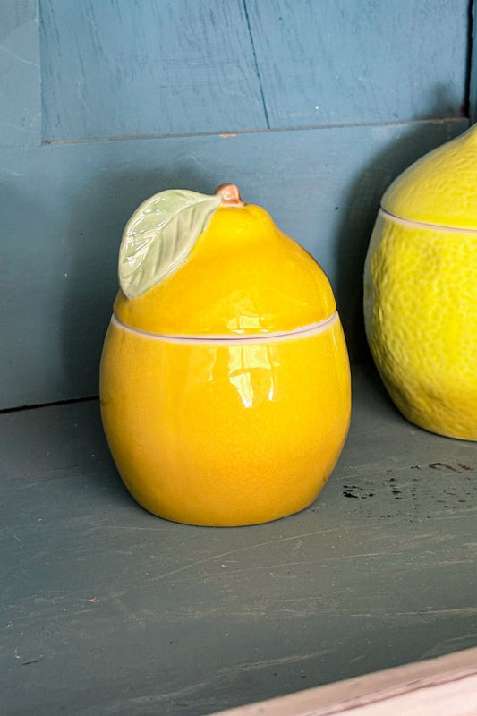 Recipiente Con Tapa Diseño Limón Pequeño Cristina Oria