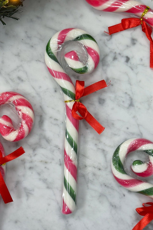 Bastón De Caramelo Verde, Rojo Y Blanco Cristina Oria 