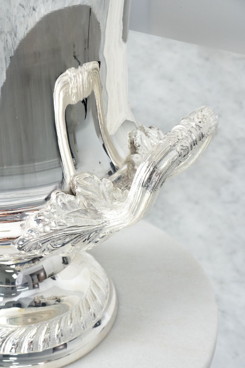 Glatter Silber-Champagnerkühler CO | Silber