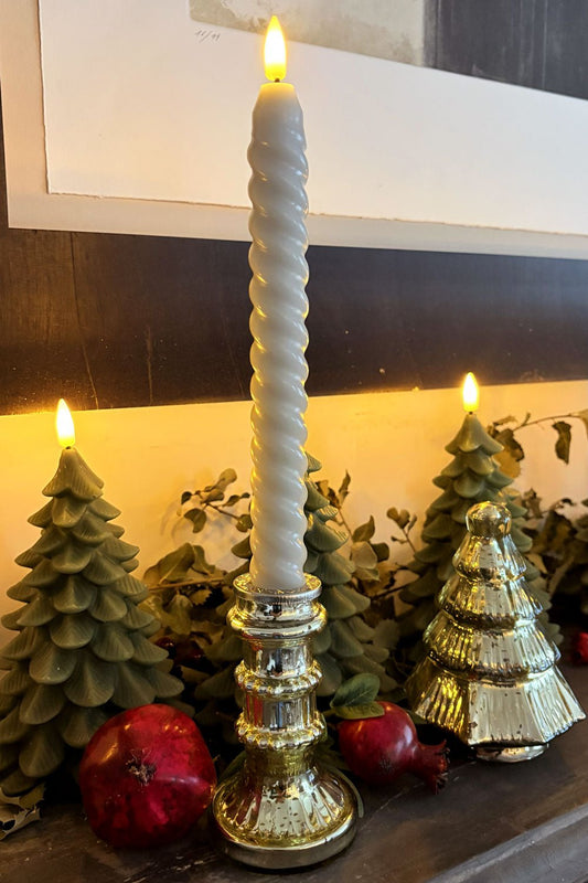 Candelabro De Vidrio Dorado Cristina Oria 