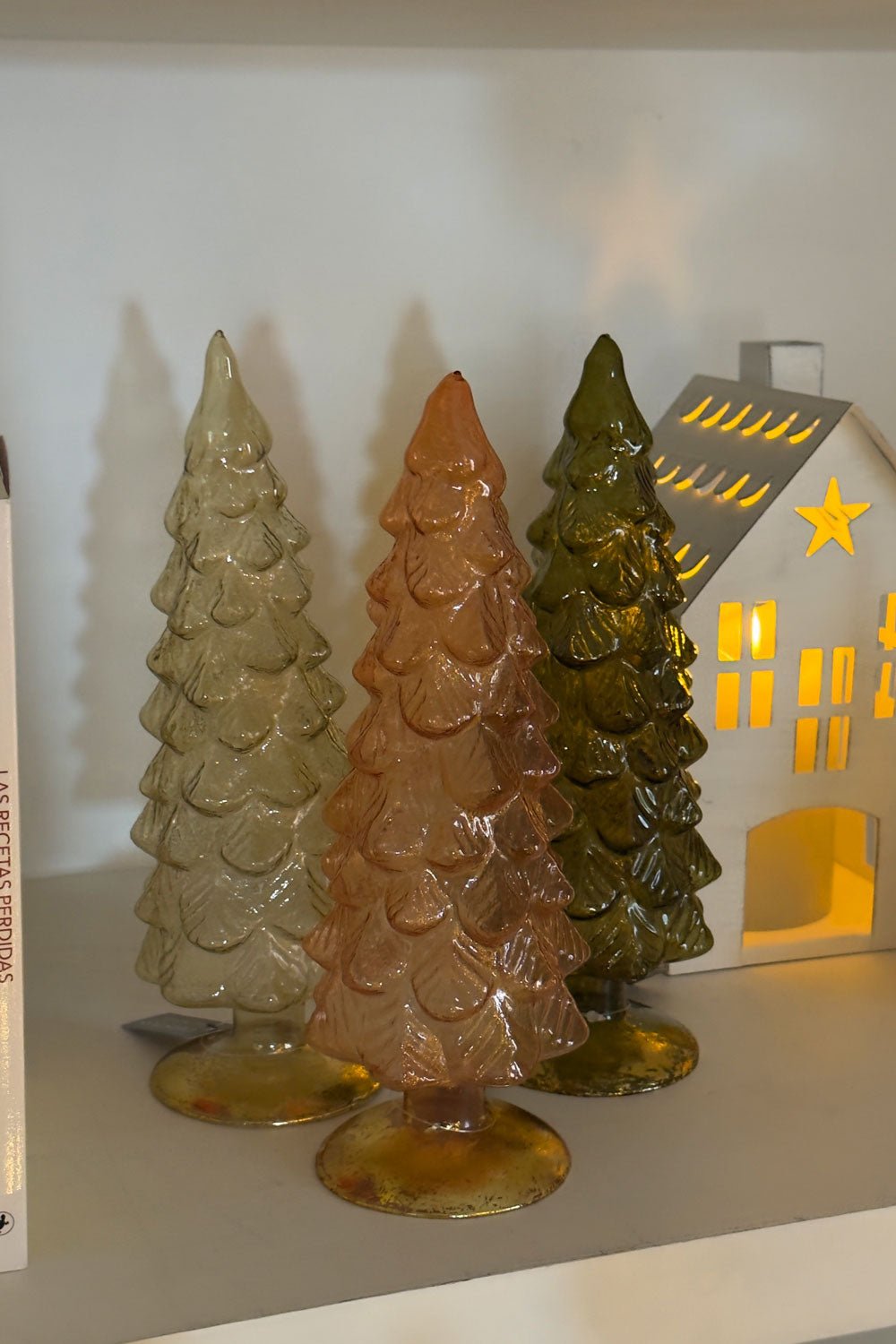 Detalle Composición Árbol Decorativo De Cristal Cristina Oria 