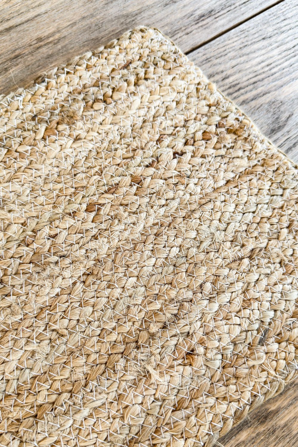Detalles Individual Rectangular De Yute Toscana Cristina Oria