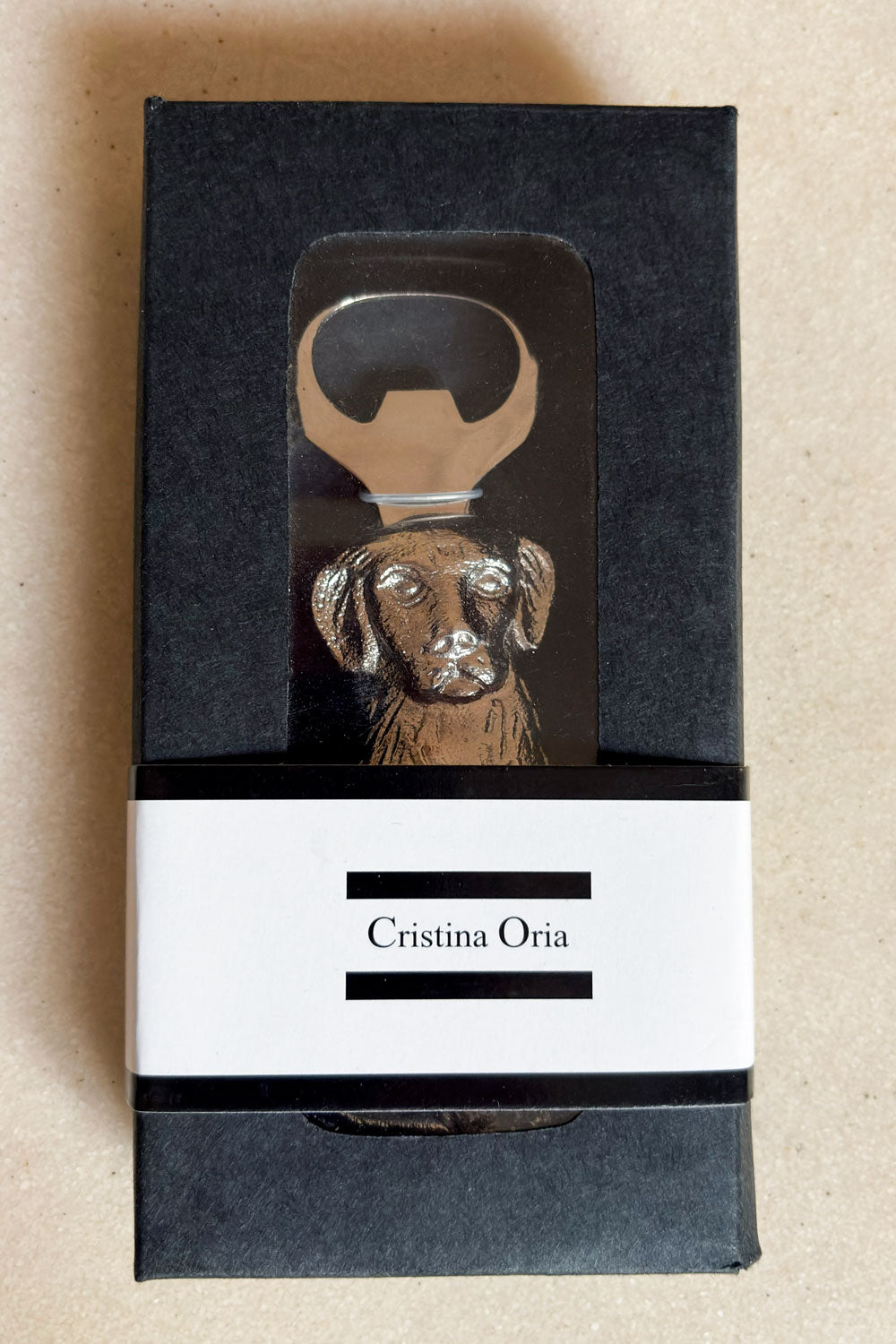 Caja Abridor De Botellas Con Diseño De Perro Cristina Oria