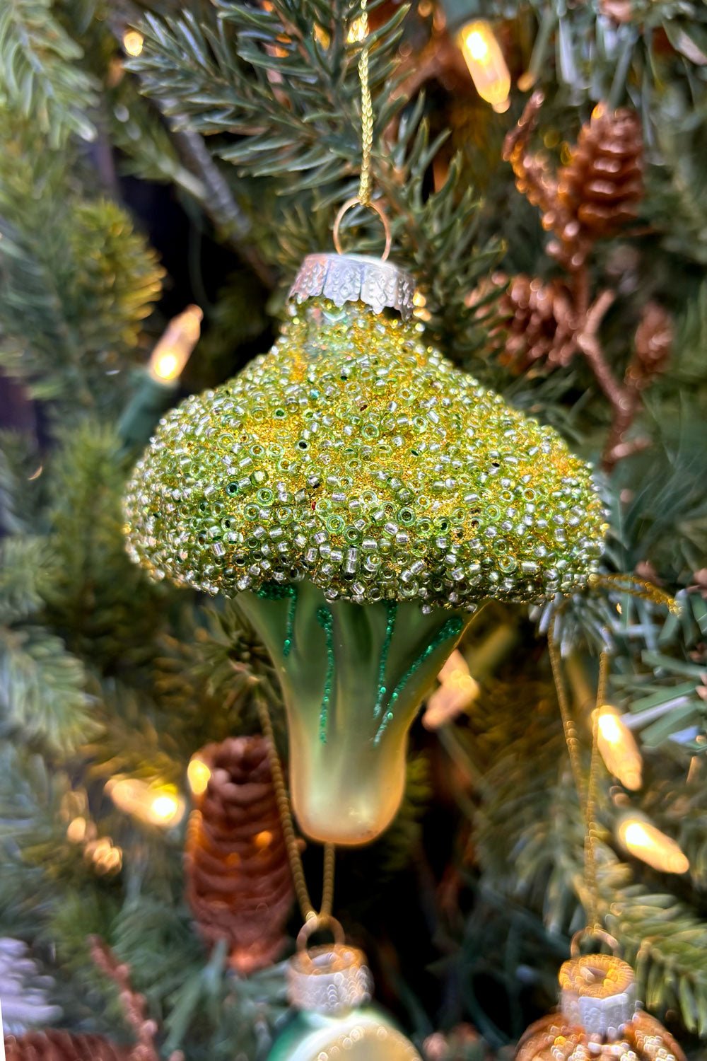 Detalle Adorno Diseño Verduras Brócoli Cristina Oria 