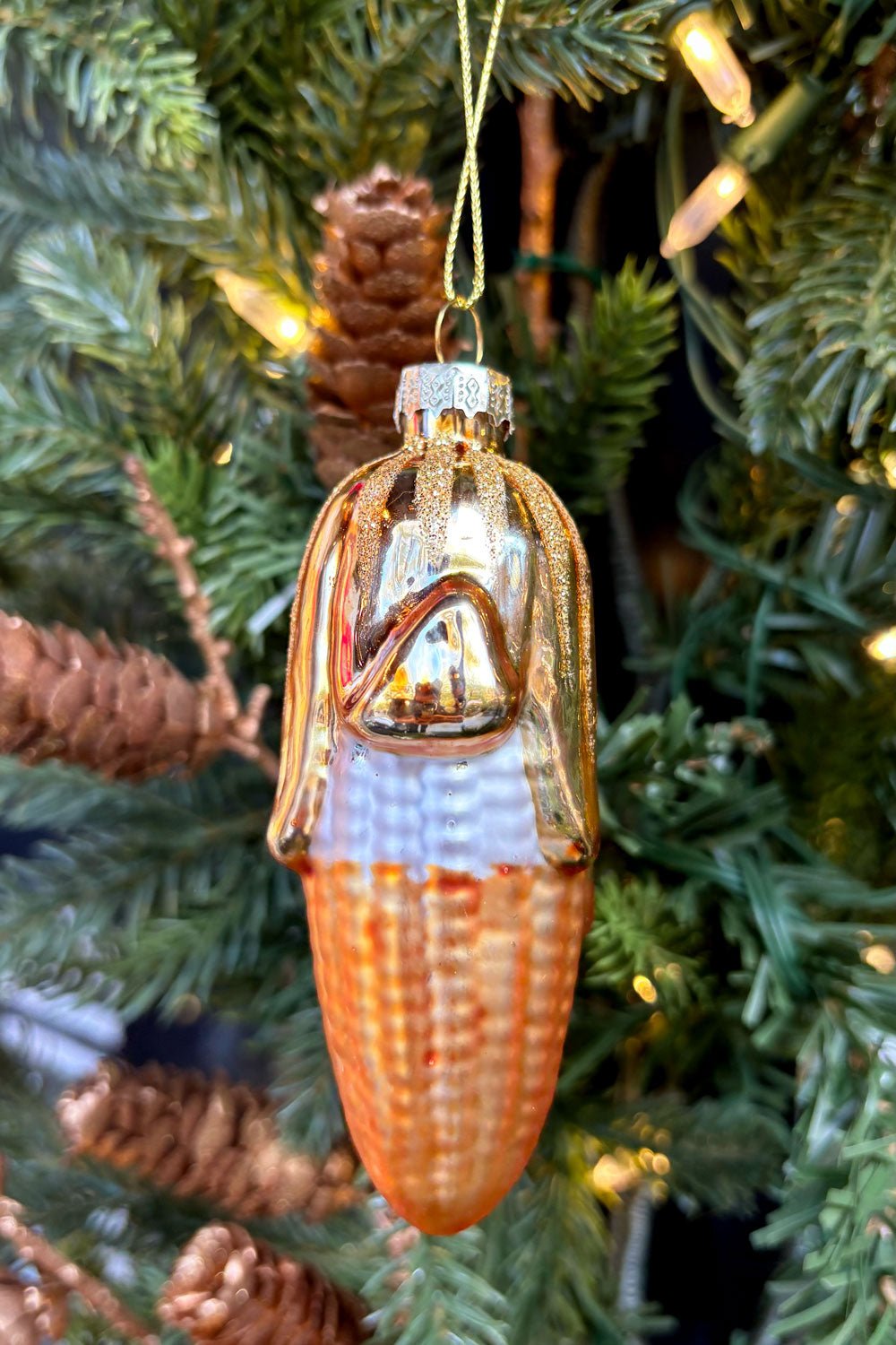 Detalle Adorno Diseño Verduras Mazorca Cristina Oria 