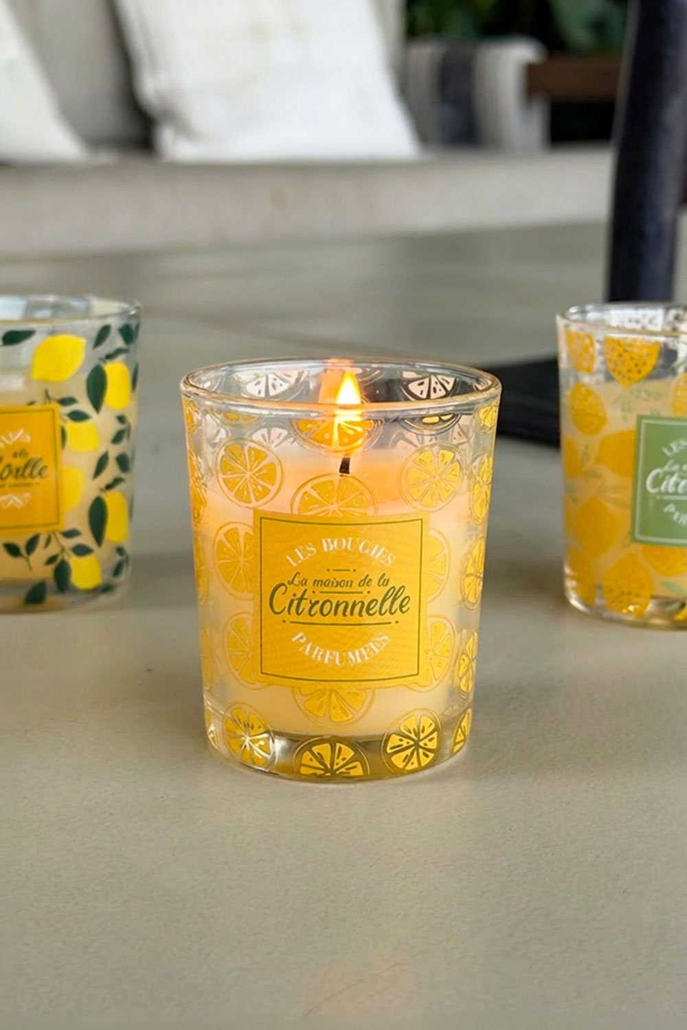 Luz Vela Aroma A Citronela Cristina Oria