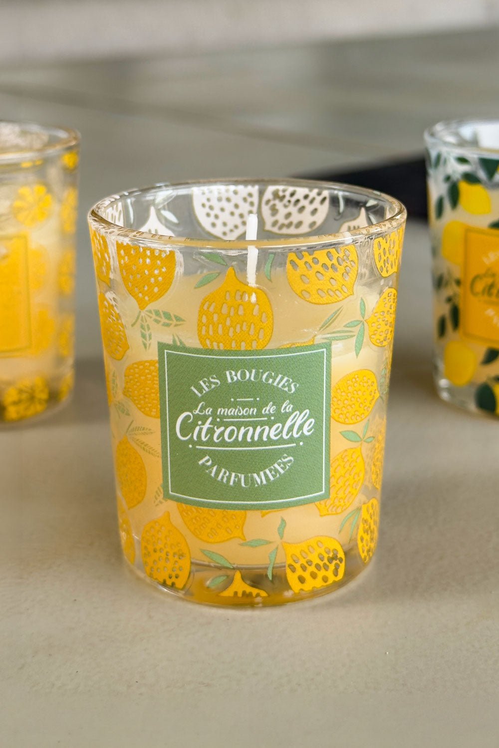Limón Vela Aroma A Citronela Cristina Oria