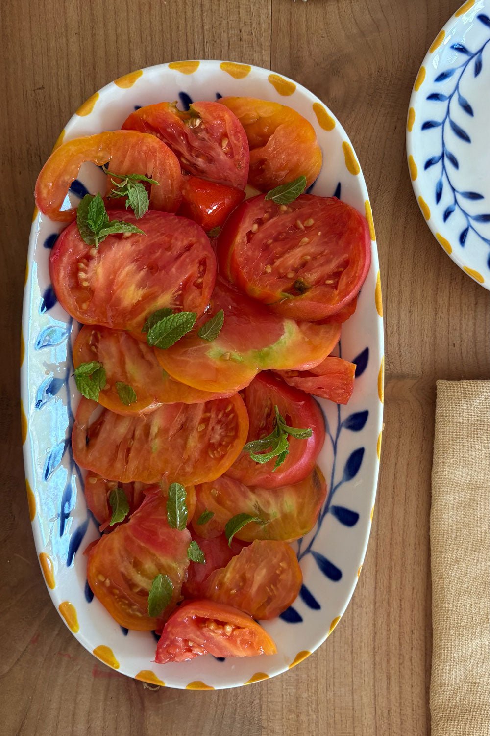 Tomate Fuente De Porcelana Limoncello Cristina Oria