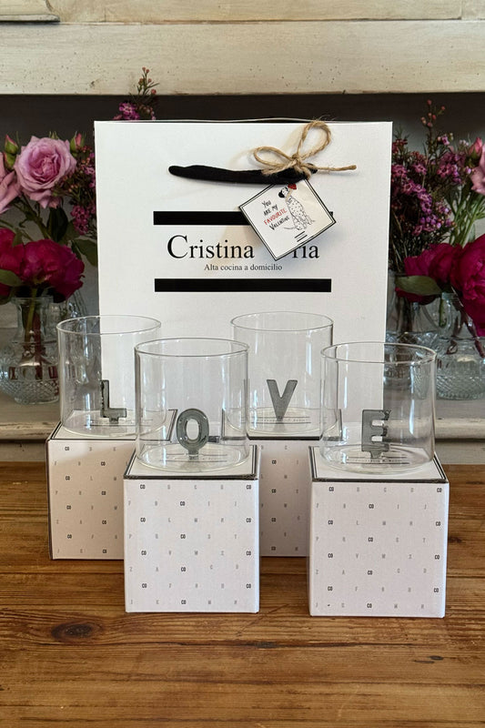 Borsa "Love" Iniziali Occhiali Speciale San Valentino