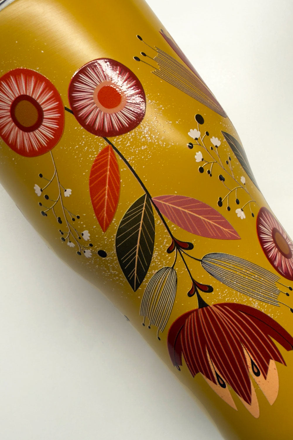 Detalles Mug Isotérmico Diseño Flores Silvestres Cristina Oria