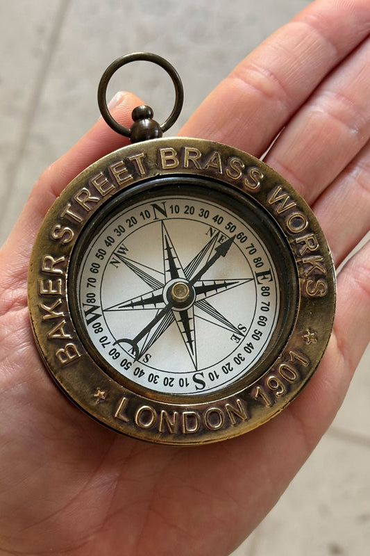 Brújula Decorativa De Estilo Vintage Cristina Oria 
