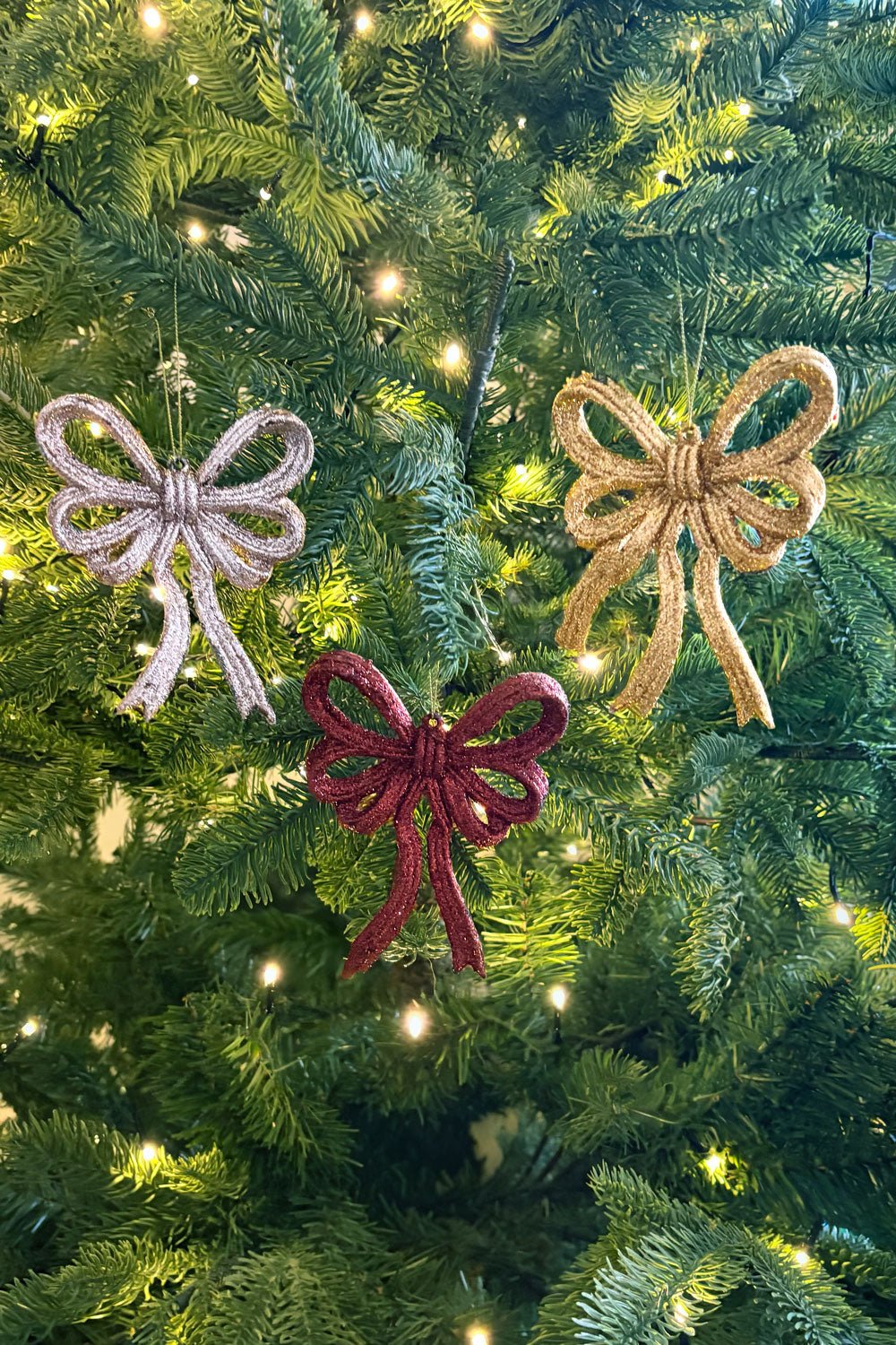 Adorno Lazo De Purpurina Cristina Oria 