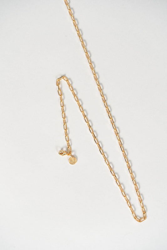 Corrente dourada de elos