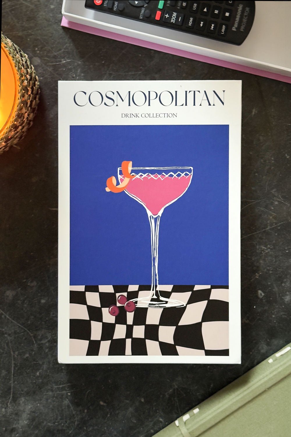 Caja Decorativa Con Diseño De Libro De Bebidas Cosmopolitan Cristina Oria 