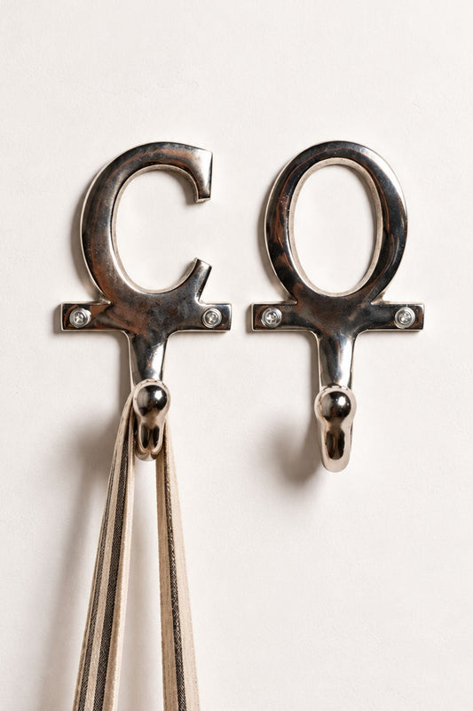 Wandhaken Mit Initialen-Design