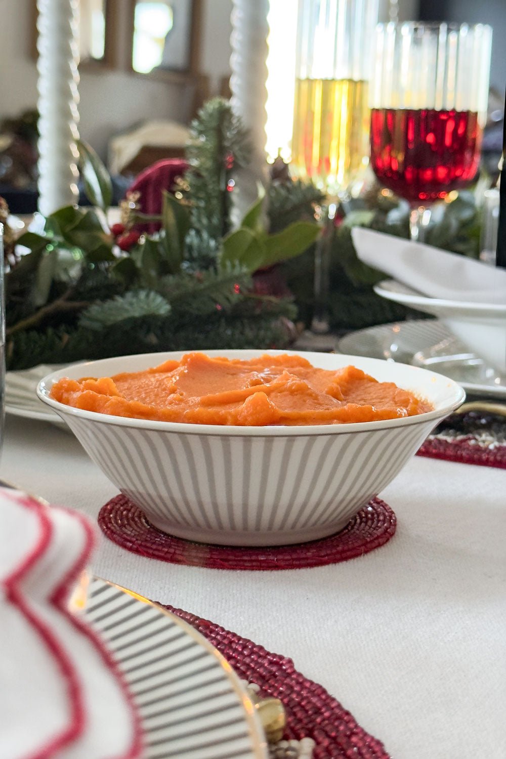 Cuenco Blanco Y Gris Cristina Oria