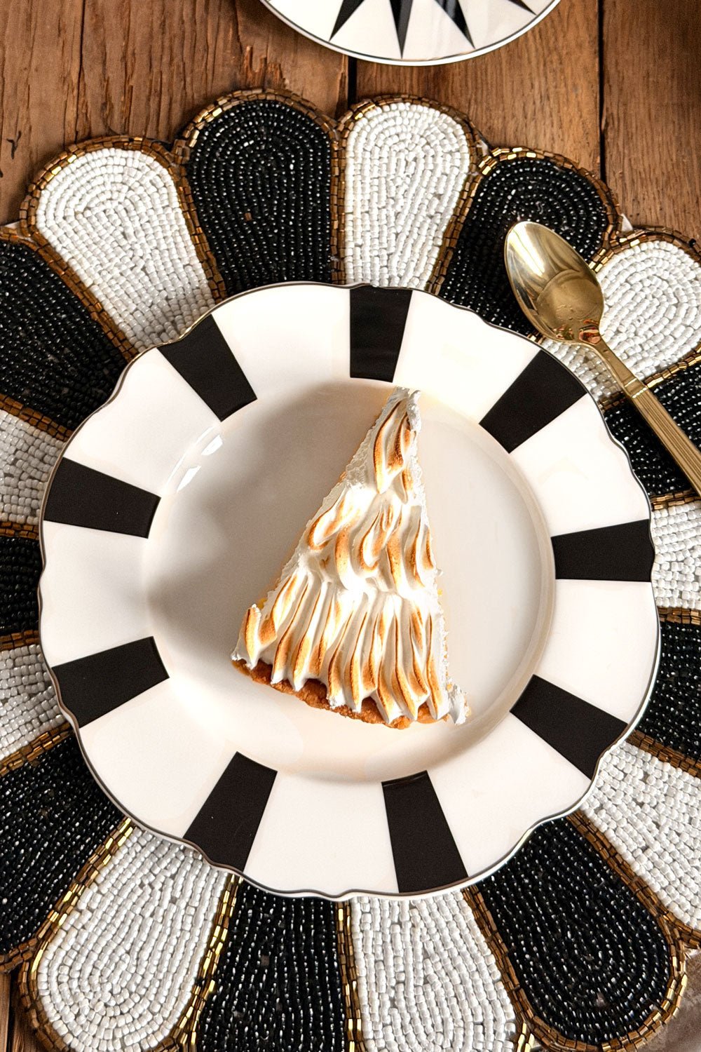 Detalle Segundo Plato Postre Rayas Cristina Oria