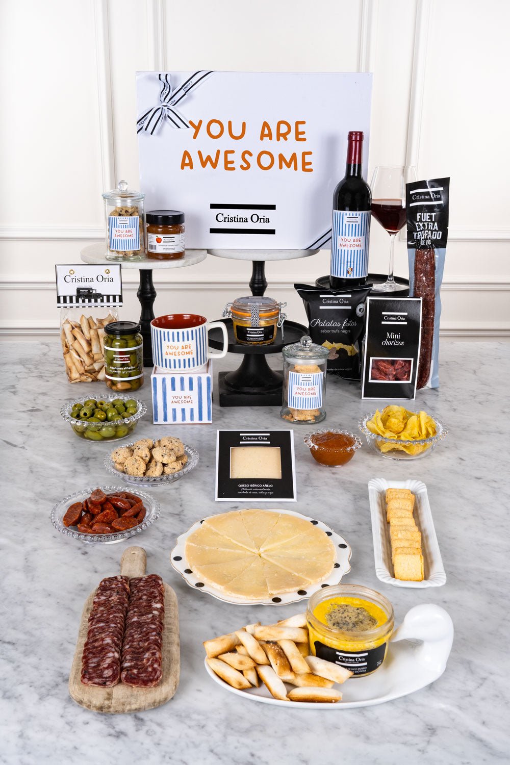 Caja Homenaje Gastro "You Are Awesome" Cristina Oria 