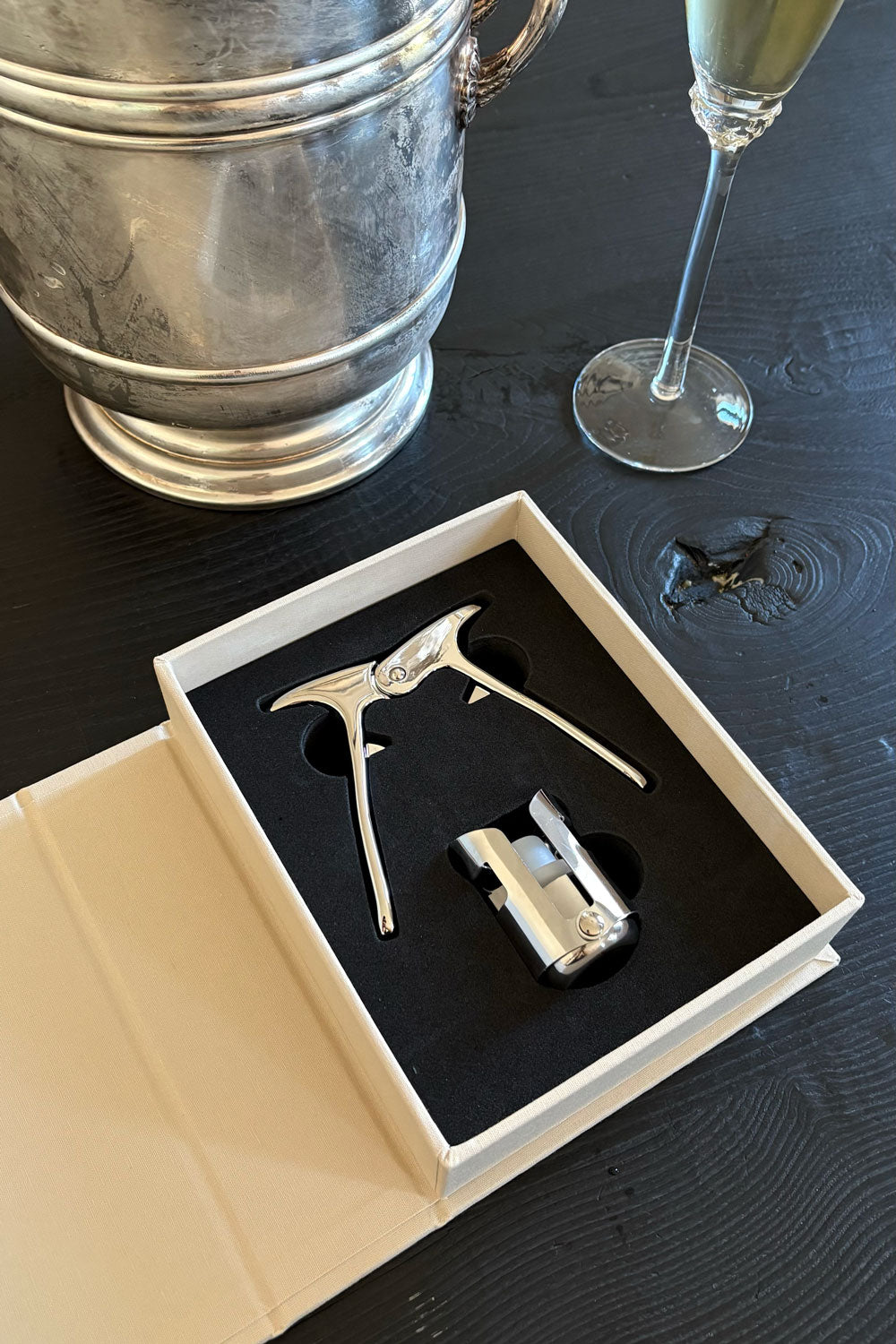 Coffret de champagne