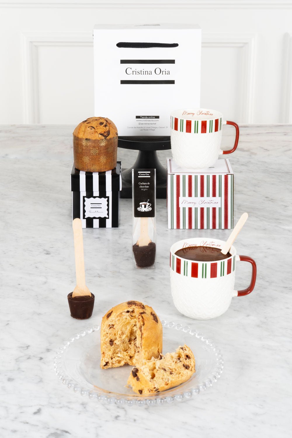 Bolsa Taza Merry Christmas & Dulces Cristina Oria 