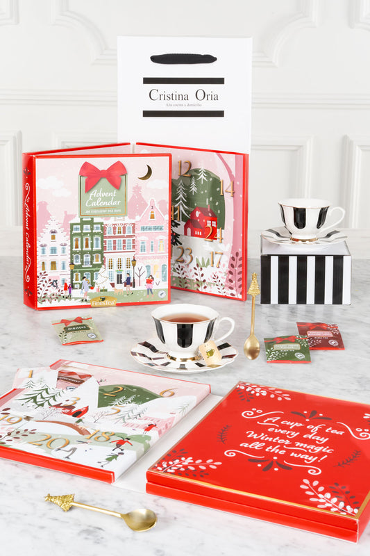 Bolsa Calendario De Adviento & Taza Y Plato Cristina Oria 