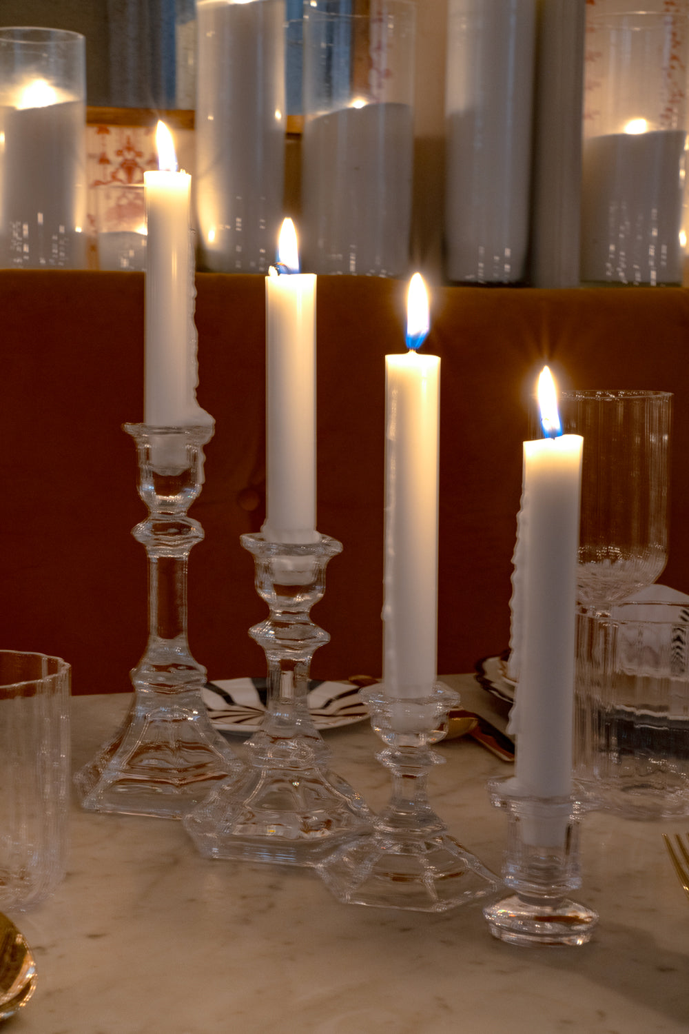 Candelabro De Cristal Pequeño