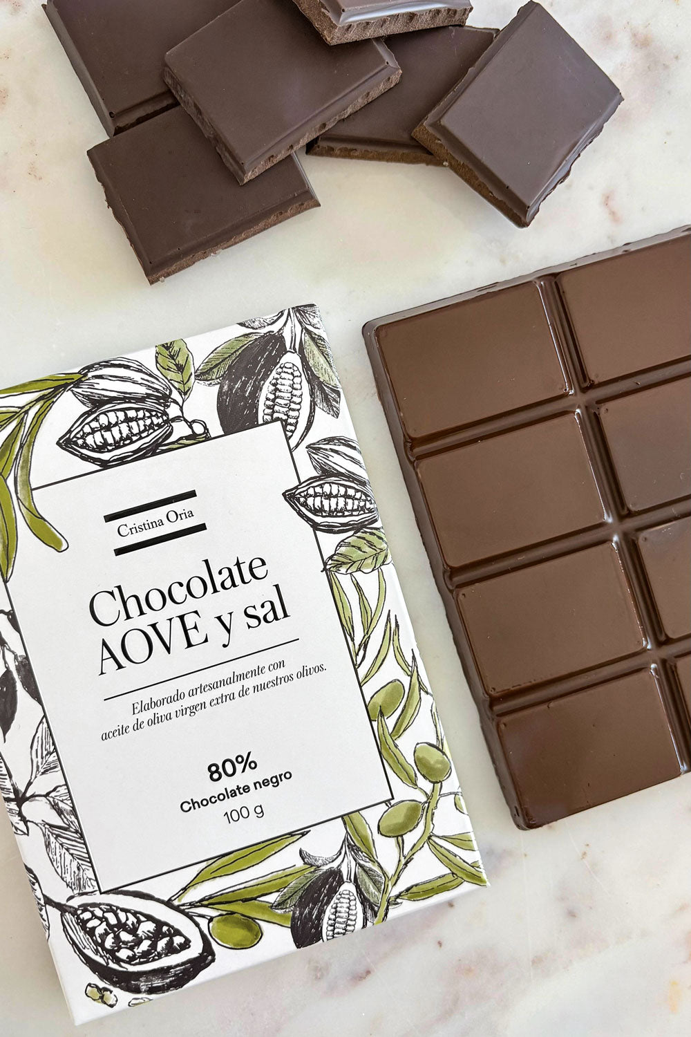 Chocolate Artesano Aceite & Sal 100 G
