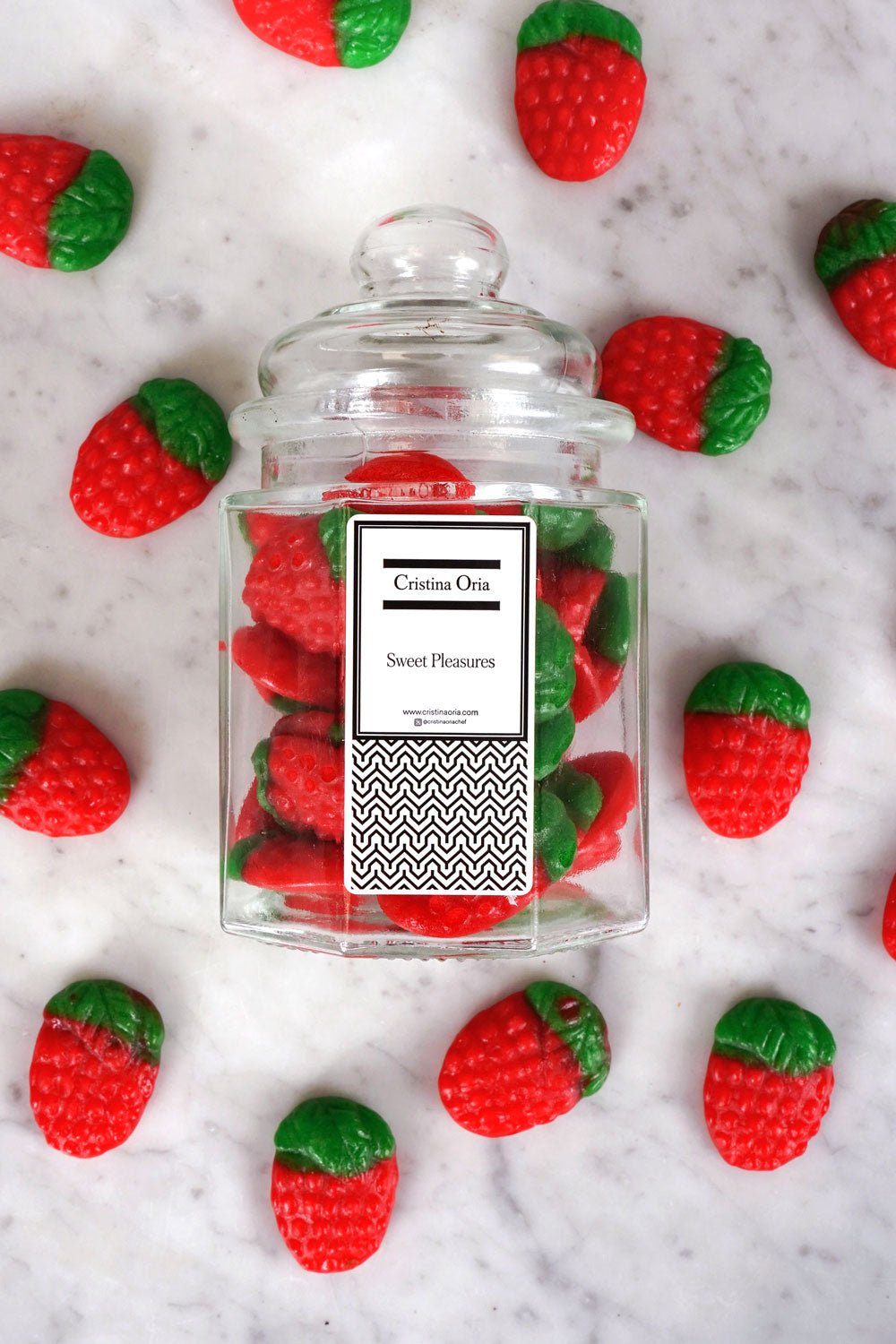 Chuches De Fresitas Tarro Cristal 165 G