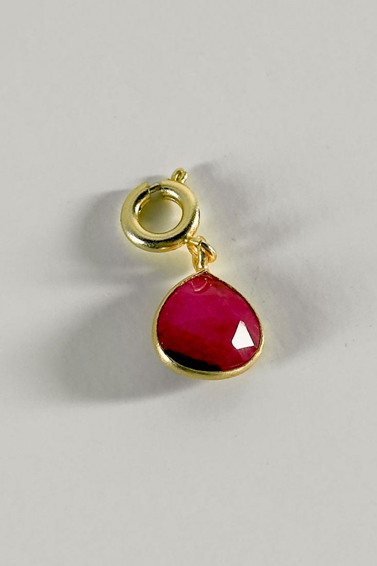 Colgante Dorado Ruby