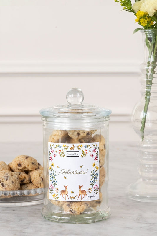 Tarro De Cookies Recién Mamá Cristina Oria 